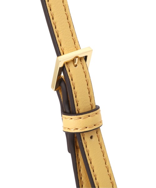 NATURAL BEAUTY BASIC（ナチュラルビューティーベーシック）の「サイドノットミディトート（トートバッグ・レディース・ベージュ/オフホワイト/ピンク/イエロー・ﾌﾘ-）」の10枚目の写真