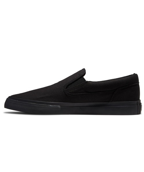 DC SHOES（ディーシーシューズ）の「MANUAL SLIP-ON/DCスニーカー（スリッポン）（スリッポン・メンズ・ブラック/ブラック×ホワイト・26cm/26.5cm/27cm/27.5cm/28cm/28.5cm/29cm/23cm/23.5cm/24.5cm/24cm/25cm）」の6枚目の写真