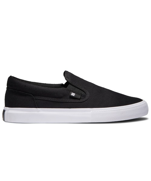 DC SHOES（ディーシーシューズ）の「MANUAL SLIP-ON/DCスニーカー（スリッポン）（スリッポン・メンズ・ブラック/ブラック×ホワイト・26cm/26.5cm/27cm/27.5cm/28cm/28.5cm/29cm/23cm/23.5cm/24.5cm/24cm/25cm）」の7枚目の写真