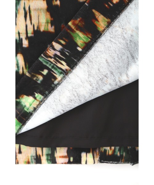 FLOML（フロム）の「【FLOML】アートプリントスカート（スカート・レディース・ブラック・38）」の9枚目の写真