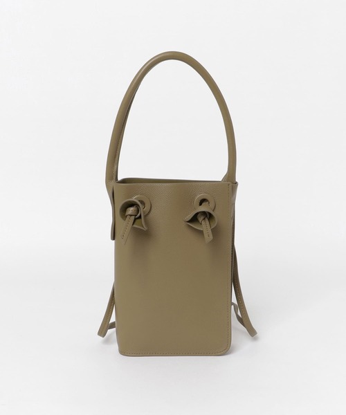 HASHIBAMI（ハシバミ）の「Hashibami　Calla Mini Bag（ショルダーバッグ・レディース・ブラック/カーキ・-）」の10枚目の写真