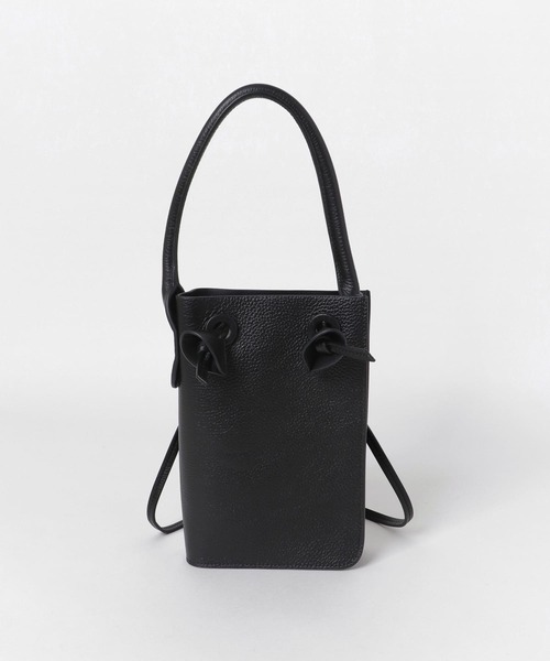 HASHIBAMI（ハシバミ）の「Hashibami　Calla Mini Bag（ショルダーバッグ・レディース・ブラック/カーキ・-）」の7枚目の写真