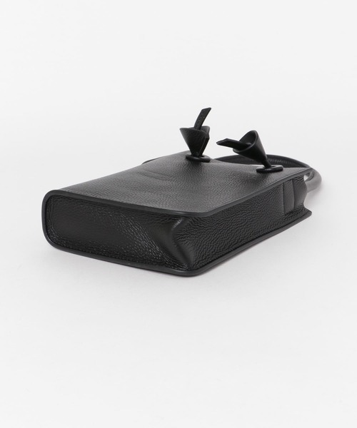 HASHIBAMI（ハシバミ）の「Hashibami　Calla Mini Bag（ショルダーバッグ・レディース・ブラック/カーキ・-）」の6枚目の写真