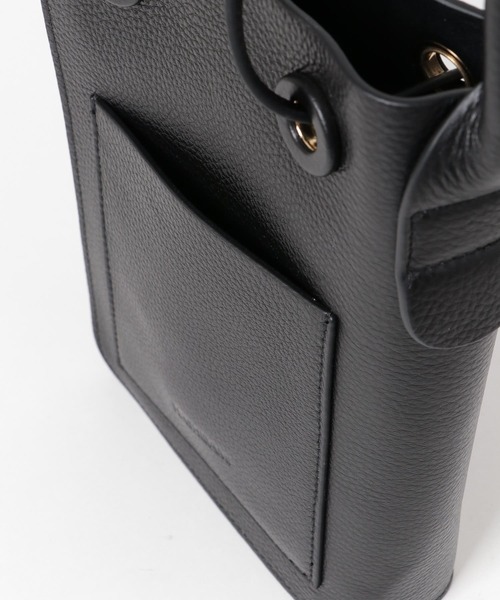 HASHIBAMI（ハシバミ）の「Hashibami　Calla Mini Bag（ショルダーバッグ・レディース・ブラック/カーキ・-）」の9枚目の写真