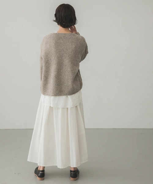 かぐれ（カグレ）の「ペルークルーネックカーディガン（ニット