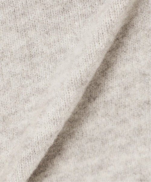 Simplicite（サンプリシテ）の「FOX MIX ラウンドテールチュニック◆（ニット/セーター・レディース・ライトグレー/ブラウン/グリーン/イエロー・FREE）」の18枚目の写真