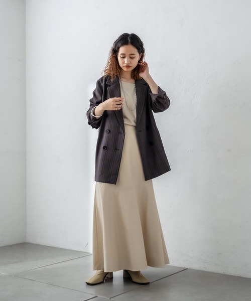 mystic（ミスティック）の「フェイクレザーマーメイドスカート（スカート・レディース・アイボリー/ブラック/ブラウン・1/2）」の16枚目の写真