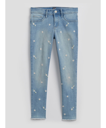 GAP（ギャップ）の「ウォッシュウェル（TM） エンブロイダリー レギングジーンズ (キッズ)（デニムパンツ・キッズ）」