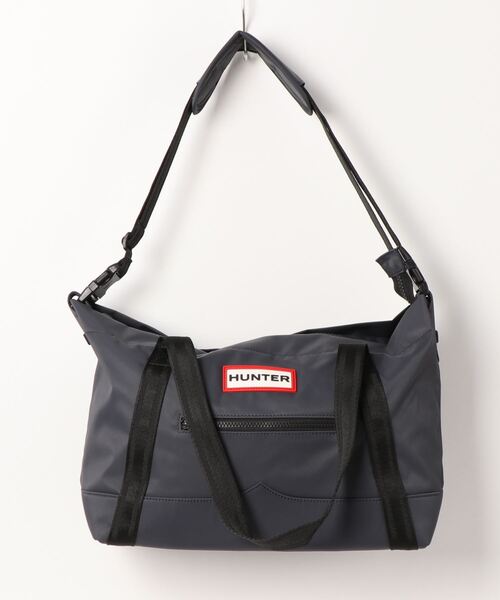 HUNTER（ハンター）の「《HUNTER》NYLON TOPCLIP TOTE MIDI（トートバッグ・メンズ・ブラック/ダークオリーブ/ピンク/ネイビー/ブラック×レッド/ブラック系その他・フリー）」の5枚目の写真