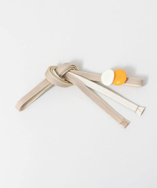 URBAN RESEARCH ROSSO(アーバンリサーチロッソ)の「帯留付帯締め(浴衣・レディース・パープル/オフホワイト/グリーン・FREE)」の5枚目の写真