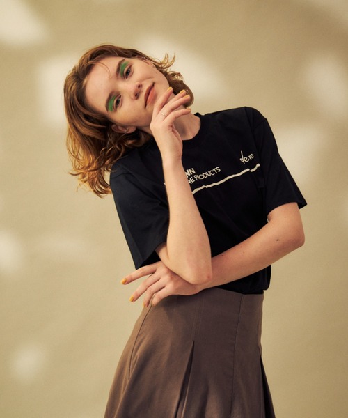 idem（イデム）の「Staff T-shirt【idem × BROWN THEATRE PRODUCTS】（Tシャツ/カットソー・レディース・ホワイト/ブラック/ベージュ・FREE）」の15枚目の写真