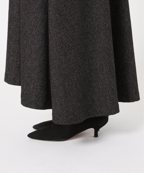 IENA（イエナ）の「Sustaina Tweed ローフレアワンピース