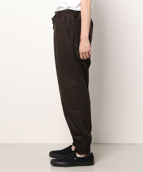 BROOKLYN OVERALL（ブルックリンオーバーオール）の「ストレッチフラノイージーパンツ（その他パンツ・メンズ・グレー/ブラウン・MEDIUM/LARGE）」の3枚目の写真
