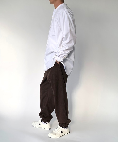 BROOKLYN OVERALL（ブルックリンオーバーオール）の「ストレッチフラノイージーパンツ（その他パンツ・メンズ・グレー/ブラウン・MEDIUM/LARGE）」の12枚目の写真