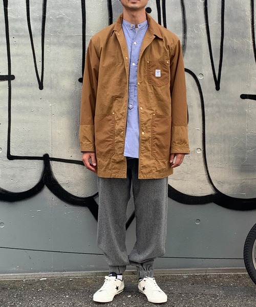 BROOKLYN OVERALL（ブルックリンオーバーオール）の「ストレッチフラノイージーパンツ（その他パンツ・メンズ・グレー/ブラウン・MEDIUM/LARGE）」の19枚目の写真