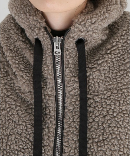 COGTHEBIGSMOKE FLUFF PARKA ボア パーカー VERMEIL par iena（ヴェルメイユパーイエナ）の「【COG THE BIG