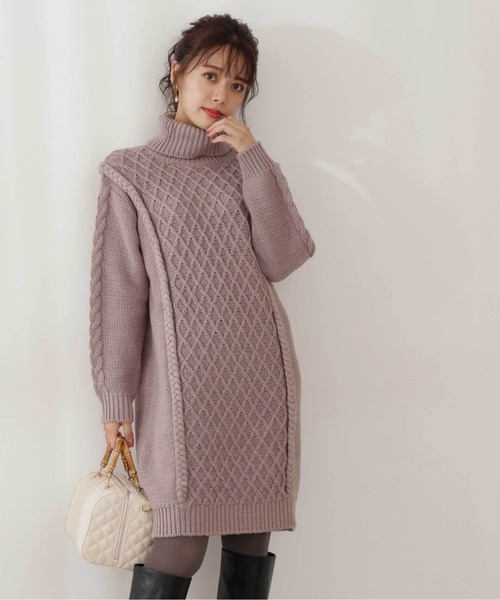 ｅ 三つ編みニットワンピース ワンピース Proportion Body Dressing プロポーションボディドレッシング のファッション通販 Zozotown