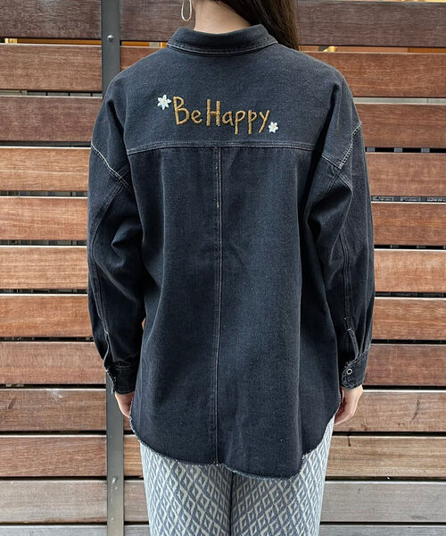 FREDY&GLOSTER(フレディアンドグロスター)の「Be happy 刺繍シャツ(シャツ/ブラウス・レディース・オリーブ/アイボリー/ブラック・38)」の11枚目の写真