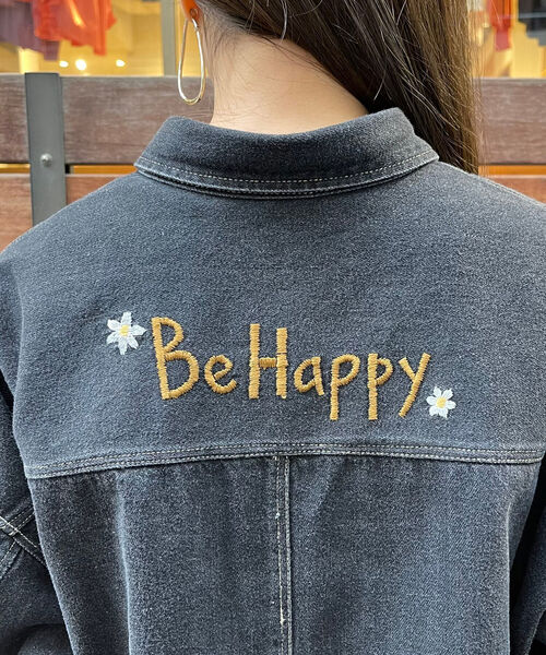 FREDY&GLOSTER(フレディアンドグロスター)の「Be happy 刺繍シャツ(シャツ/ブラウス・レディース・オリーブ/アイボリー/ブラック・38)」の8枚目の写真