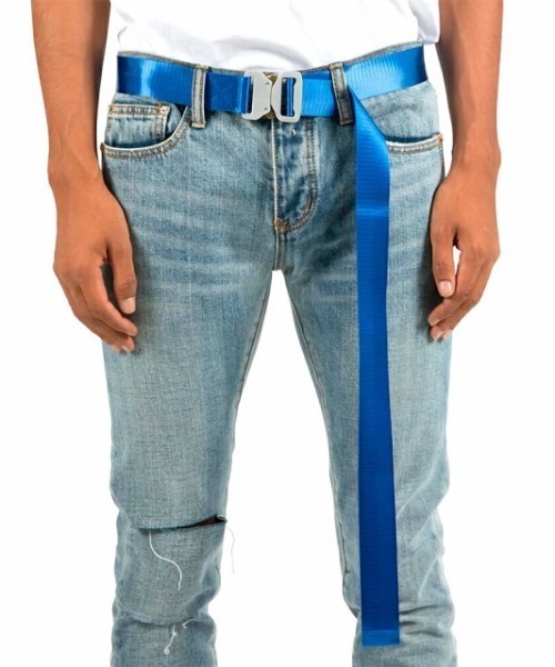 mnml(ミニマル)の「mnml/ミニマル/コブラバックルベルト/WebBelt(M2018-X530)(ベルト・メンズ・ブラック/レッド/ライム/イエロー/オレンジ/ブルー・FREE)」の1枚目の写真