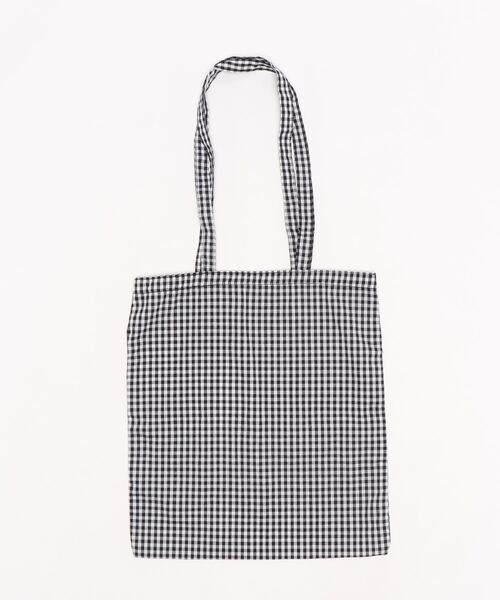 cache cache（カシュ カシュ）の「カシュカシュ cachecache / ギンガムチェックトート付き巾着ショルダー（ショルダーバッグ・レディース・シルバー/ブラック/ベージュ系その他/ゴールド・FREE）」の10枚目の写真