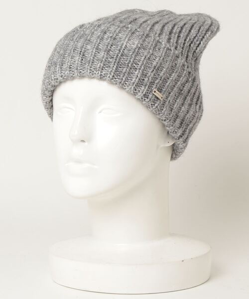 REPLAY（リプレイ）の「REPLAY/リプレイ/リサイクルアルパカウールニットＣＡＰ（ニットキャップ/ビーニー・メンズ・ブルー/オレンジ/グレー/ブラウン/ブラック・FREE）」の3枚目の写真