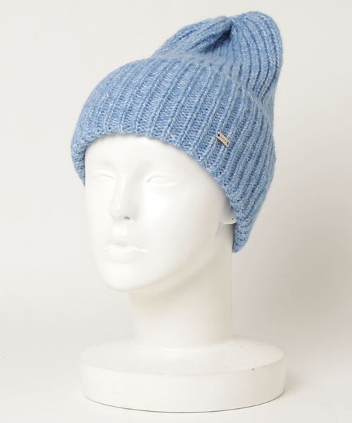 REPLAY（リプレイ）の「REPLAY/リプレイ/リサイクルアルパカウールニットＣＡＰ（ニットキャップ/ビーニー・メンズ・ブルー/オレンジ/グレー/ブラウン/ブラック・FREE）」の4枚目の写真