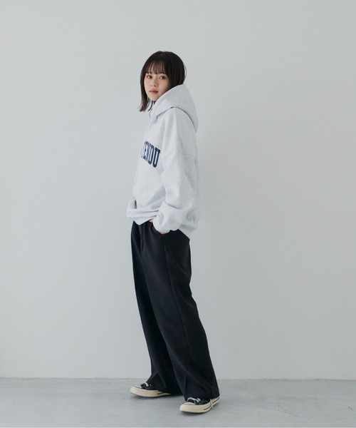 flaner(フラネ)の「ハイウエストストレートスラックス【ユニセックス対応】(その他パンツ・レディース・ブラック・SMALL/MEDIUM/LARGE)」の15枚目の写真