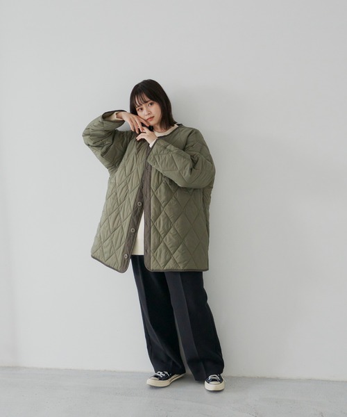 flaner(フラネ)の「ハイウエストストレートスラックス【ユニセックス対応】(その他パンツ・レディース・ブラック・SMALL/MEDIUM/LARGE)」の19枚目の写真