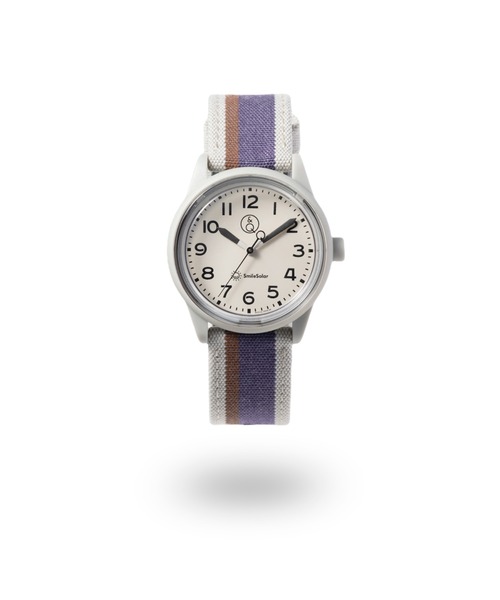 Q&Q SmileSolar(キューアンドキュースマイルソーラー)の「Q&Q Smile Solar スマイルソーラー(アナログ腕時計・レディース・ブラック/ネイビー/ブラウン/オフホワイト/アイボリー/モカ/グレー系その他/スミクロ・FREE)」の7枚目の写真