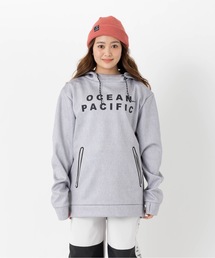 【OP:オーピー】撥水ボンディングパーカー フーディー プルオーバーパーカー ユニセックス スキー スノボー