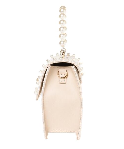 INGNI(イング)の「パールハンドルショルダーBAG(トートバッグ・レディース・ブラック/アイボリー・ONE SIZE)」の4枚目の写真