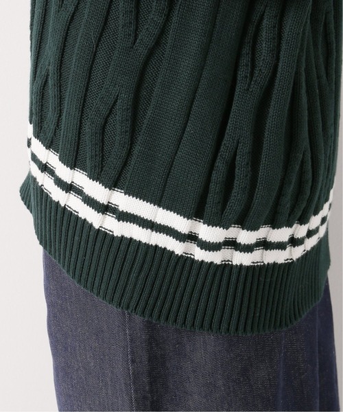 IENA（イエナ）の「【JANE SMITH/ジェーンスミス】チルデンニット◆（ニット/セーター・レディース・グリーン・FREE）」の15枚目の写真