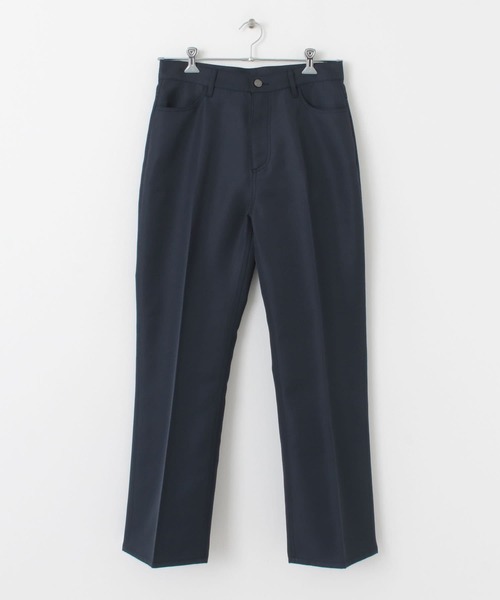 SENSE OF PLACE by URBAN RESEARCH（センスオブプレイスバイアーバンリサーチ）の「『セットアップ対応』 センタープレスストレートパンツ（スラックス・メンズ・ブラック/ライトベージュ/グリーン/ネイビー/ブルー・MEDIUM/LARGE）」の7枚目の写真