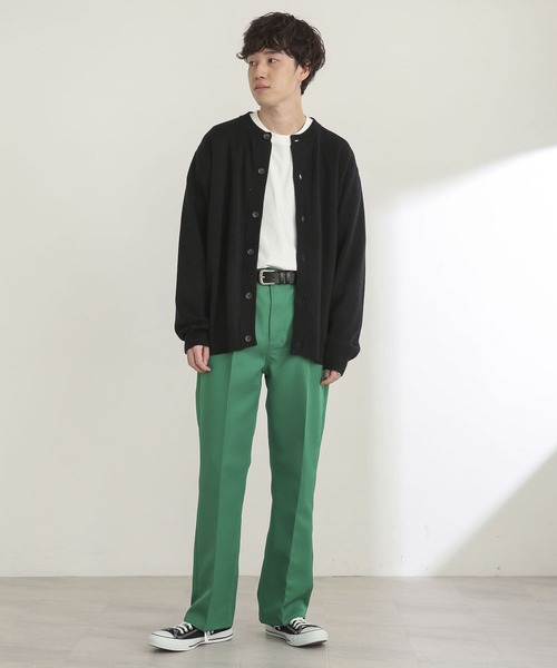 SENSE OF PLACE by URBAN RESEARCH（センスオブプレイスバイアーバンリサーチ）の「『セットアップ対応』 センタープレスストレートパンツ（スラックス・メンズ・ブラック/ライトベージュ/グリーン/ネイビー/ブルー・MEDIUM/LARGE）」の19枚目の写真