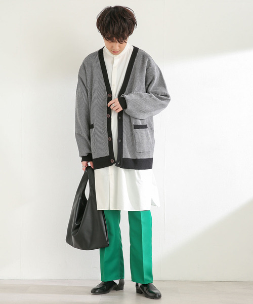 SENSE OF PLACE by URBAN RESEARCH（センスオブプレイスバイアーバンリサーチ）の「『セットアップ対応』 センタープレスストレートパンツ（スラックス・メンズ・ブラック/ライトベージュ/グリーン/ネイビー/ブルー・MEDIUM/LARGE）」の22枚目の写真