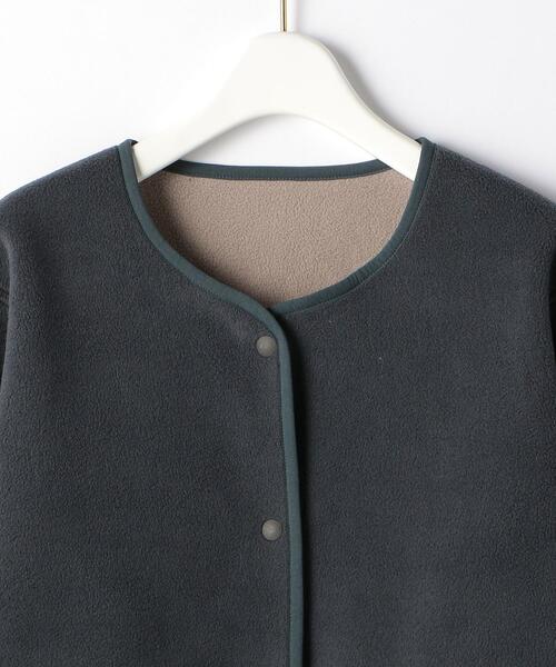 UNITED ARROWS LTD. OUTLET(ユナイテッドアローズアウトレット)の「<A DAY IN THE LIFE> ボンディング×フリース リバーシブルカーディガン(カーディガン/ボレロ・レディース・ナチュラル/ブラック・FREE)」の6枚目の写真