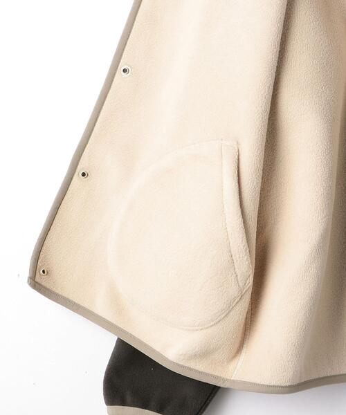 UNITED ARROWS LTD. OUTLET(ユナイテッドアローズアウトレット)の「<A DAY IN THE LIFE> ボンディング×フリース リバーシブルカーディガン(カーディガン/ボレロ・レディース・ナチュラル/ブラック・FREE)」の4枚目の写真