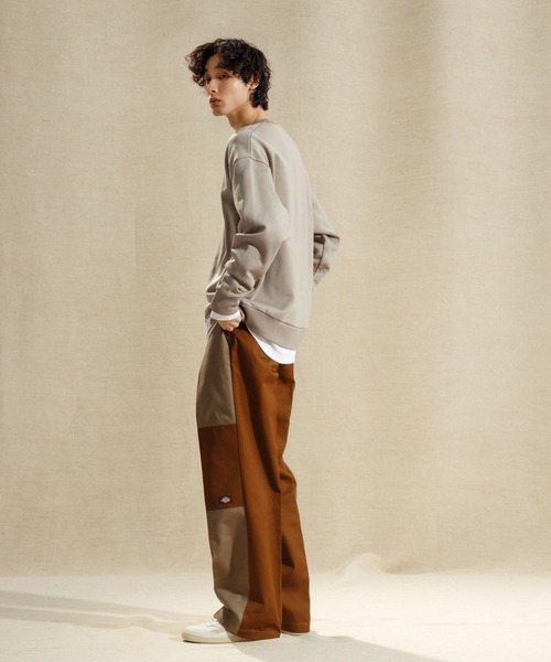 BATONER（バトナー）の「【BATONER】別注 RECYCLE NYLON VNECK（スウェット・メンズ・ブラック/ベージュ系その他2・L/M/XL）」の11枚目の写真