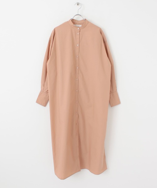 SENSE OF PLACE by URBAN RESEARCH（センスオブプレイスバイアーバンリサーチ）の「『One-C/低身長向けサイズ展開あり』コクーンスリーブシャツワンピース（シャツワンピース・レディース・ライトブルー/ブルー系その他/パープル系その他/ピンクベージュ/アイボリー・ONE/SHORT）」の22枚目の写真