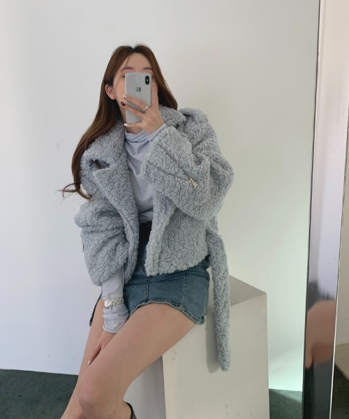 Mayree（メイリー）の「【Mayree】スリットデニムミニスカート 2022SS（デニムスカート・レディース・ブルー・SMALL/MEDIUM）」の11枚目の写真