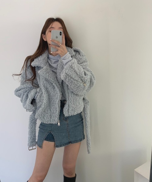 Mayree（メイリー）の「【Mayree】スリットデニムミニスカート 2022SS（デニムスカート・レディース・ブルー・SMALL/MEDIUM）」の20枚目の写真
