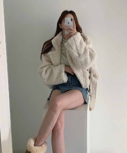 Mayree（メイリー）の「【Mayree】スリットデニムミニスカート 2022SS（デニムスカート・レディース・ブルー・SMALL/MEDIUM）」の14枚目の写真
