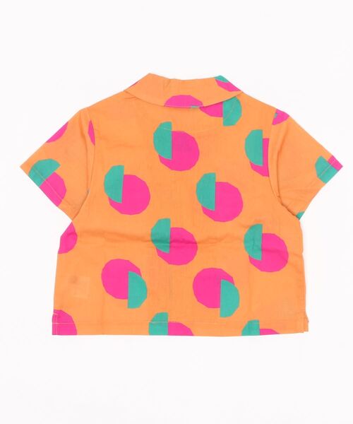 HOGAN RANCH WEAR(ホーガンランチウエア)の「ソウガラオープンカラー半袖シャツ(90~150cm)(シャツ/ブラウス・キッズ・ライトブルー/オレンジ/グリーン/マルチ・90/100/110/120/130/95/140/150cm)」の5枚目の写真