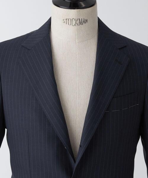 【7番】ユナイテッドアローズ ペンシルストライプ スーツ S-MODEL UNITED ARROWS（ユナイテッドアローズ）の「ペンシルストライプ サージ