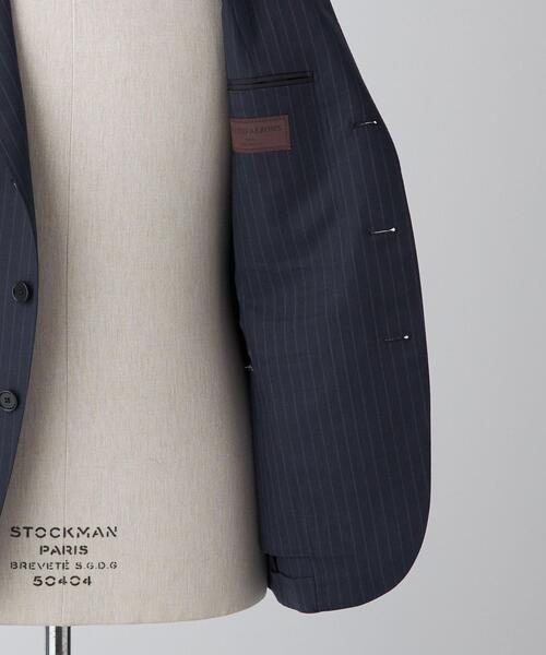 【7番】ユナイテッドアローズ ペンシルストライプ スーツ S-MODEL UNITED ARROWS（ユナイテッドアローズ）の「ペンシルストライプ サージ