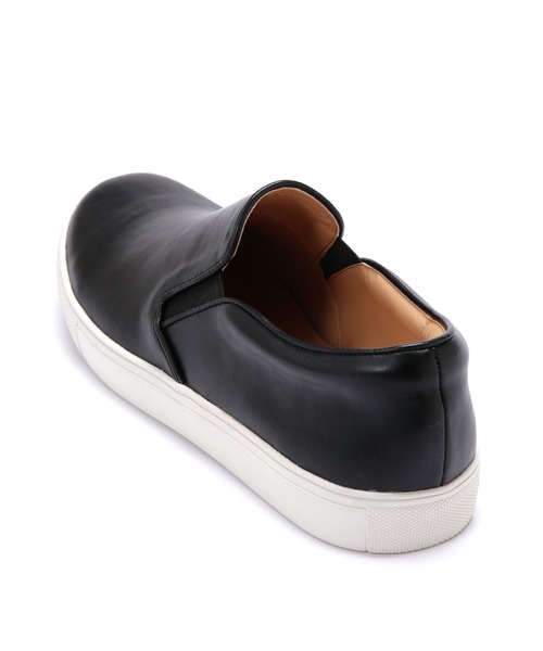 NANO universe（ナノユニバース）の「：ベーシックスリッポン２（スリッポン・メンズ・ブラック/ブラウン・26.5/27.5/25.5）」の8枚目の写真