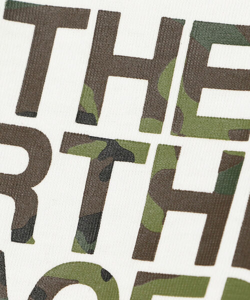 こども ビームス（コドモビームス）の「THE NORTH FACE / ショートスリーブ カモロゴ Tシャツ 22（100～150cm）（Tシャツ/カットソー・キッズ・ブラック系その他2/ホワイト・140/100/110/120/130/150）」の5枚目の写真