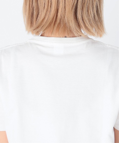 Charles Chaton（シャルルシャトン）の「C logo TEE（Tシャツ/カットソー・レディース・ホワイト/ピンク・FREE）」の13枚目の写真