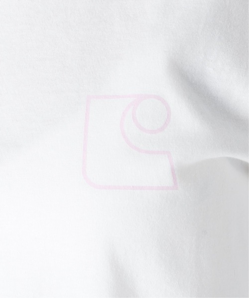Charles Chaton（シャルルシャトン）の「C logo TEE（Tシャツ/カットソー・レディース・ホワイト/ピンク・FREE）」の8枚目の写真